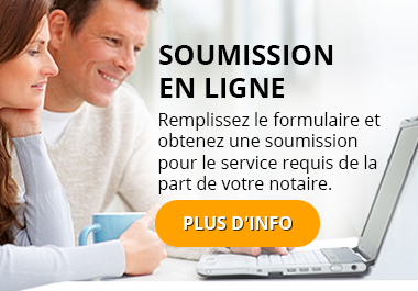 Soumission en ligne - Notaires Beaudry